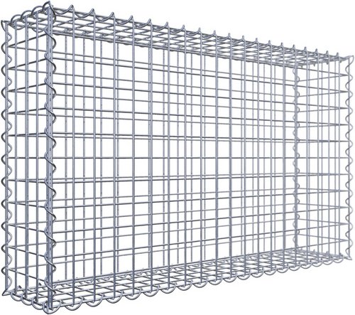 Thumbnail - Gabiona Spiralgabione, LxHxT: 100 x 60 x 20 cm - silberfarben