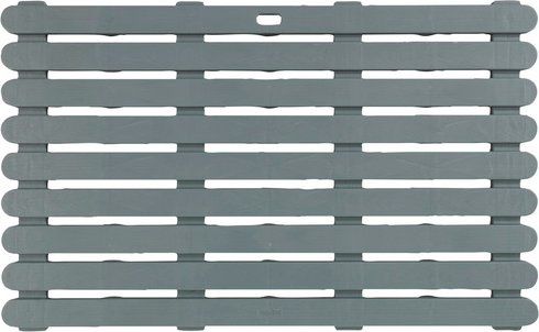 WENKO Badematte, BxL: 80 x 50 cm - grau