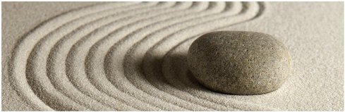 mySPOTTI Badrückwand »Zen«, BxH:140 cm x 45 cm, weiß