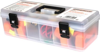 BRÜDER MANNESMANN Spanngurte, Gepäckschnur-Set, 18 teilig - bunt