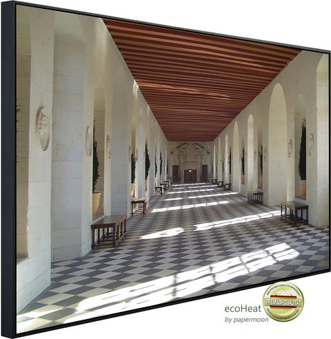 Thumbnail - papermoon Infrarotheizung »EcoHeat - Chenonceau Schloss«, Matt-Effekt - bunt