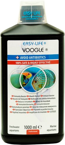 EASY-LIFE® Pflegemittel »Voogle«, geeignet für Süß- und Meerwasseraquarien, 10 ml auf 40 L, HDPE - schwarz