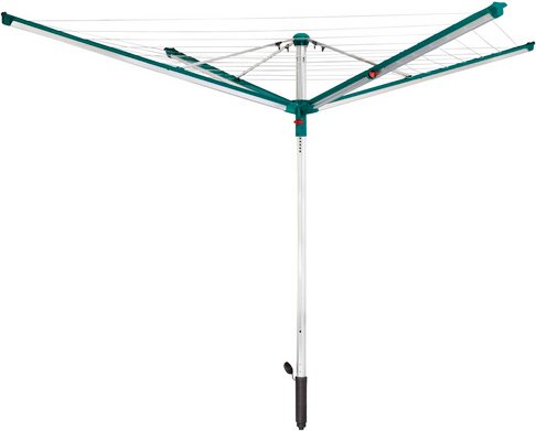 LEIFHEIT Wäschespinne »Linomatic 500 Deluxe Cover «, Leinenlänge: 50 m - gruen