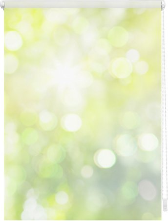 Thumbnail - Lichtblick Rollo, Klemmfix, 45x150 cm, Lichtspiel, grün gelb - gruen