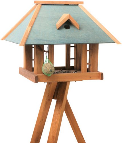 SIENA GARDEN Vogelhaus »Grünfink«, BxHxT: 36 x 37 x 51 cm, Kiefernholz - braun | gruen