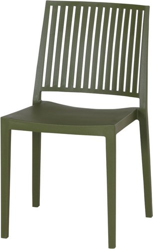 SIENA GARDEN Stapelstuhl »Lane«, BxHxT: 46 x 82 x 56 cm, Farbe: olive - gruen