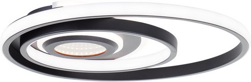 BRILLIANT LED-Deckenleuchte »Opame«, 31W, 4400lm, 3000-6500K, Metall/Kunststoff, schwarz