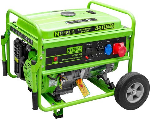 ZIPPER Stromerzeuger »ZI-STE5500«, 5,5 kW, Tankvolumen: 25 l - gruen