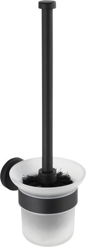 Thumbnail - WENKO WC-Garnitur »Bosio black«, Edelstahl, schwarz