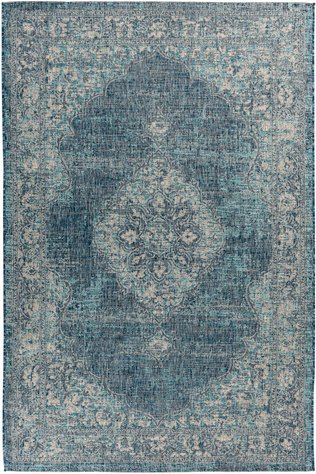 Thumbnail - obsession Home Fashion Outdoor-Teppich »My Nordic «, BxL: 80 x 150 cm, rechteckig, Polypropylen (PP) - blau