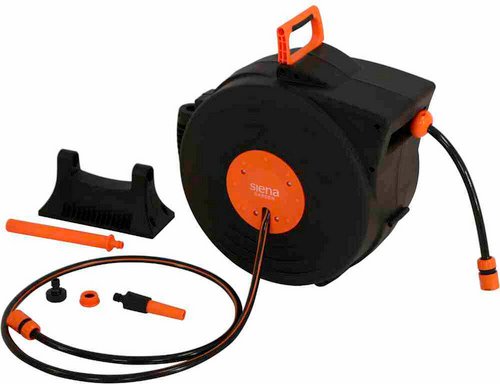 Thumbnail - SIENA GARDEN Wandschlauchhalter, Kunststoff, grün/orange