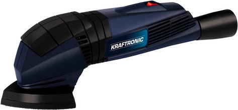 KRAFTRONIC Deltaschleifer »Kraftronic«, KT-DS 190, inkl. Staubabsaugadapter - blau | schwarz