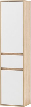 SCHILDMEYER Hochschrank »Mali«, BxH: 40,3 x 165,1 cm, mattweiß eiche - weiss