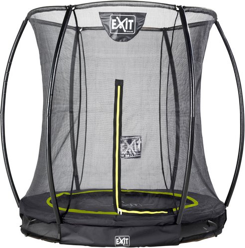 Thumbnail - EXIT Toys Trampolin »EXIT Silhouette«, Ø 183 cm, max. Belastung: 50 kg, inkl. Sicherheitsnetz - schwarz