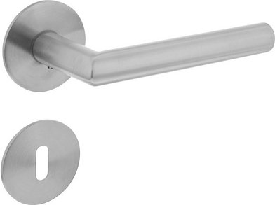 Intersteel Türdrücker, D.55x3 mm BB-Rosetten Recht 90Grad