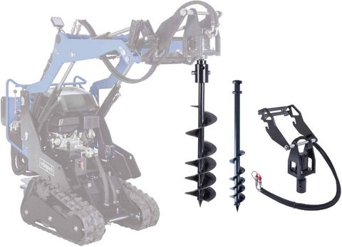 SCHEPPACH Zubehör »Kompaktlader MKL733«, Antriebseinheit für Erdbohrer - schwarz