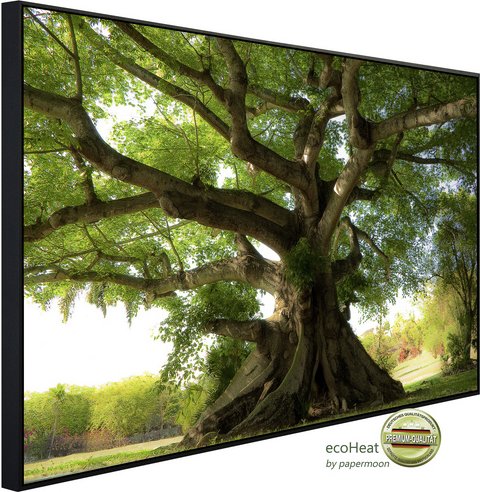 Thumbnail - papermoon Infrarotheizung »EcoHeat - Friedlicher Baum«, Matt-Effekt - bunt