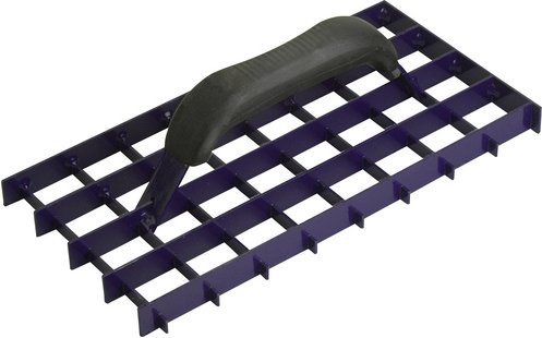 CONNEX Gitter-Rabot, Länge: 28,5 cm, Kunststoff / Metall - blau