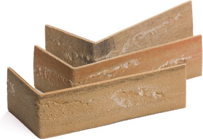 Thumbnail - ELABRICK Eckverblender Corsica 71x115/240mm, Paketinhalt: 2m¹ - beige