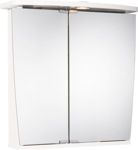 JOKEY Spiegelschrank, 2-türig, LED, BxH: 58 x 59,5 cm - weiss