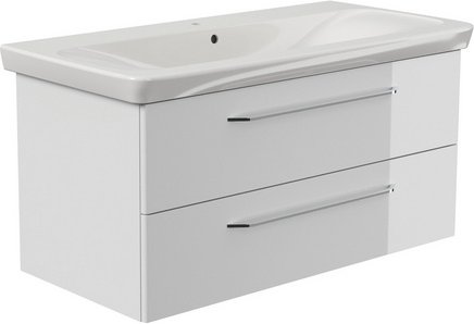 FACKELMANN Waschplatz-Set »MILANO«, 108cm Weiß - weiss