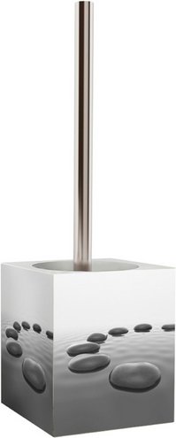 Sanilo Bad-Accessoire-Set »Black Stones«, Grau, Rechteckig