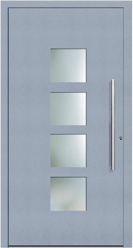 KNOCK Aluminium-Haustür »Marte«, grau