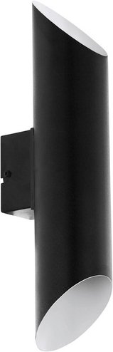 CASAYA LED-Außenwandleuchte »Bagaladi«, 2x 3,7W, 640 lm, 3000 k, schwarz, (HxL): 39,5 x 7,5 cm