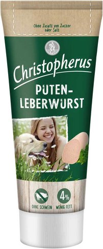 CHRISTOPHERUS Hundesnack, Pute, 75 g
