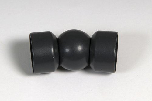 dieda Geländer, Aluminium, HxL: 4,05 x 22,5 cm - grau