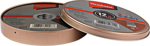 MAKITA Trennscheiben »D-65969-12«, Ø 125 mm, Zubehör für: Winkelschleifer - bunt