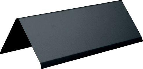 SAREI Firstblech, BxL: 100 x 2000 mm, Aluminium, anthrazit - schwarz