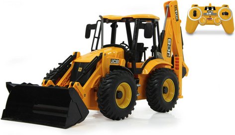 Thumbnail - JAMARA Spielzeug-Baggerlader, BxL: 14 x 46 cm, Ab 6 Jahren - gelb