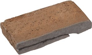 Mr. GARDENER Mauerstein, BxHxL: 17,7 x 7,7 x 40 cm, anthrazit, Beton - grau