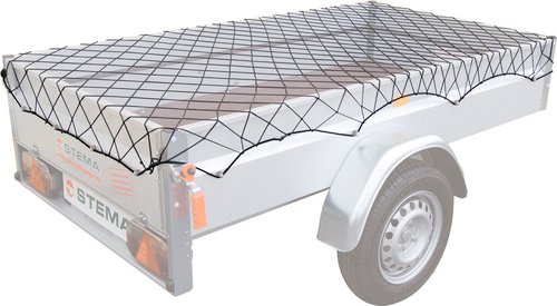 STEMA Ladungssicherungsnetz, Länge: 250 cm - schwarz