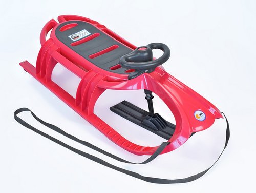 KHW Schlitten, Kunststoff, Max. Belastung: 60 kg - rosa