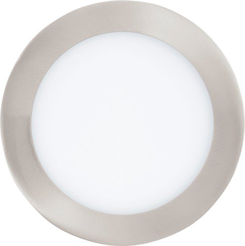 EGLO connect LED-Einbauleuchte »FUEVA-C«, dimmbar, inkl. Leuchtmittel in RGBW - silberfarben