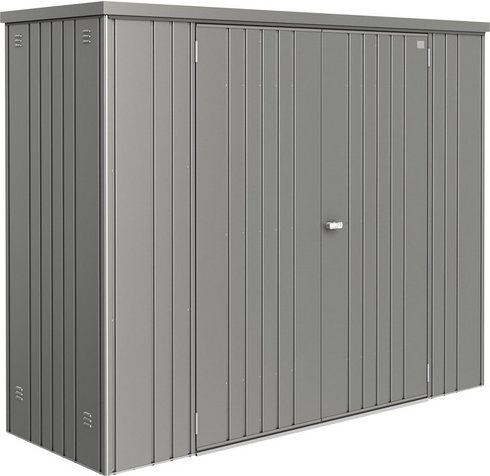 Thumbnail - BIOHORT Geräteschrank, Metall, BxHxT: 227 x 182,5 x 83 cm (Außenmaße) - grau