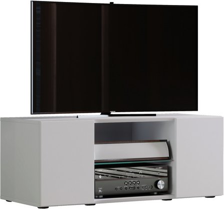 VCM Lowboard »Lowina 115«, BxH: 36 x 40 cm, Holzwerkstoff - weiss