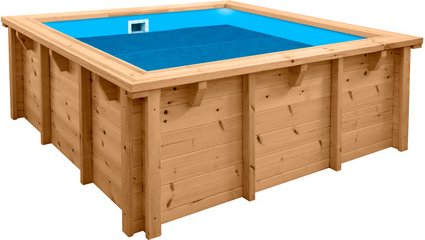 INTERLINE Poolabdeckung »Bali«, LxB: 2,10 x 2,10 m - blau