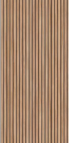 Thumbnail - BREUER Duschrückwand »Q72«, 1000 x 2100, Scandi vertikal - braun