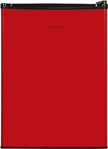 Exquisit Kühlschrank »KB60-V-090E «, BxHxL: 450 x 620 x 450 mm, 52 l, rot