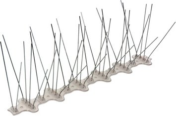 SAREI Taubenschutz, Edelstahl, Länge: 350 mm, silberfarben