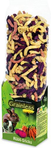 JR FARM Nagersnack »Grainless Rübli-Sticks«, 100 g