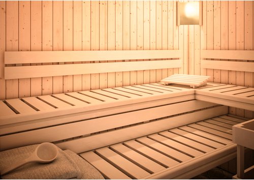 KARIBU Rückenlehne, natur, geeignet für: Karibu Saunen, natur - beige