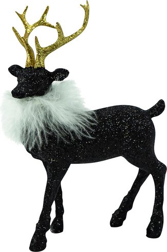 NOOR living Elchkopf, Höhe: 20 cm, schwarz