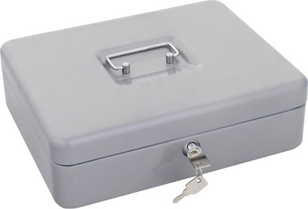 Rottner Tresor Geldkassette »Wien«, silberfarben, Stahl, (B x H:) 30 x 90 cm