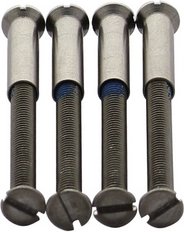 Intersteel Hülsenschraube, 4 St. M4 x 40 mm