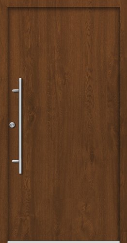 Splendoor Haustür »PATRAS Prime«, Aluminium, in golden oak - braun