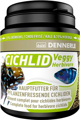 DENNERLE Zierfischfutter »Cichlid Veggy«, 200 ml, 90 g